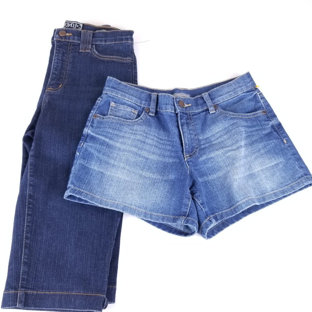 New York & Company Shorts & NYDJ Denim Capri